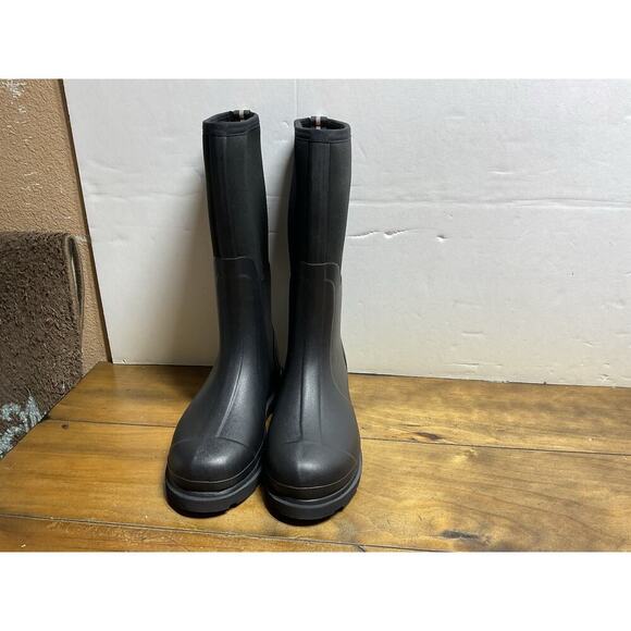 TideWe Men’s Black Waterproof Work Hunting Warm 6mm Neoprene Mud/Muck Boot SZ 7 - Picture 3 of 11